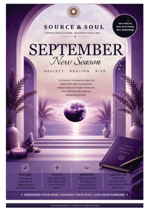 September Source Intention Setting Workbook (Print)